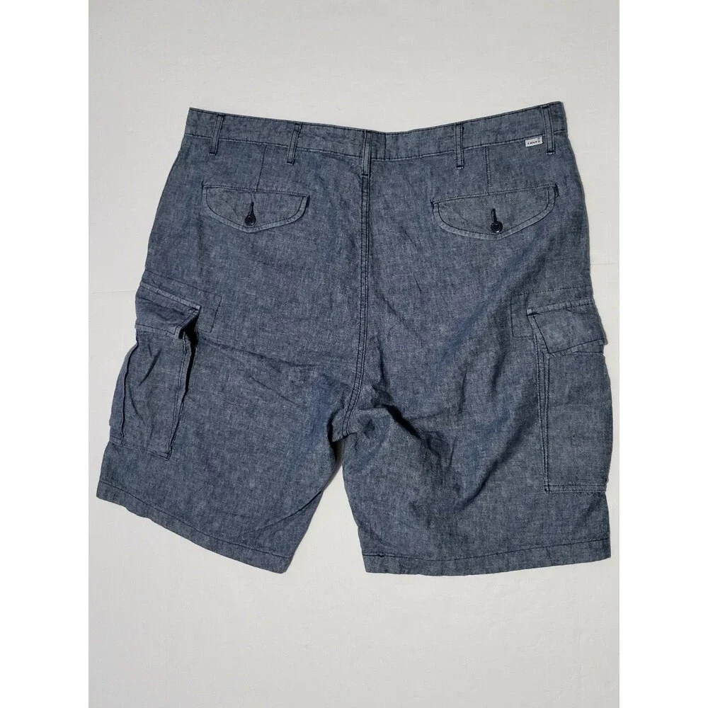 Levi’s Strauss & Co Men’s Casual Cargo Shorts Size 40  Blue